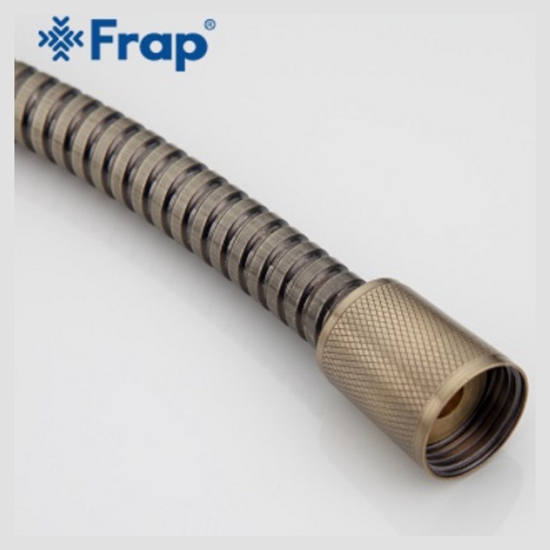 Шланг для душа Frap F40-4 (длина:150см,цвет:бронза,двойная оплетка,Imp/Imp) фото-5