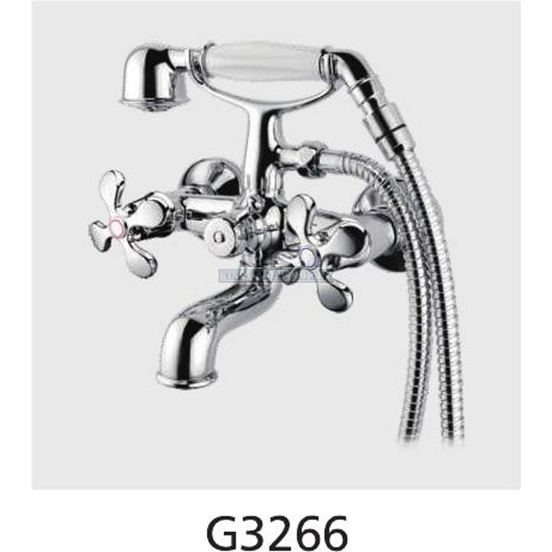 Смеситель для ванны с коротким изливом Gappo G3266 - фото1