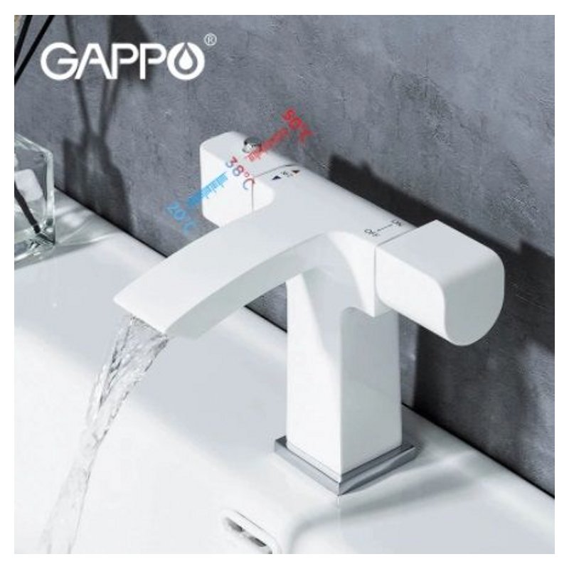 Смеситель для умывальника Gappo G1007-50