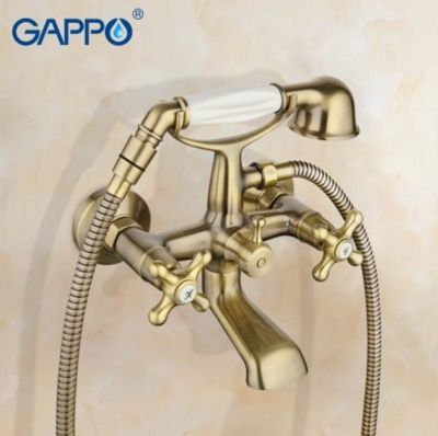 Смеситель для ванной с коротким изливом GAPPO G3263-4 - фото1