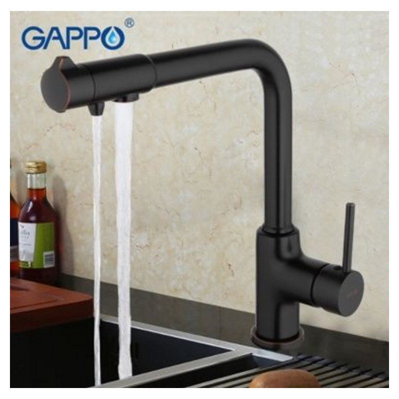 Смеситель для кухни Gappo G4390-10 фото-6