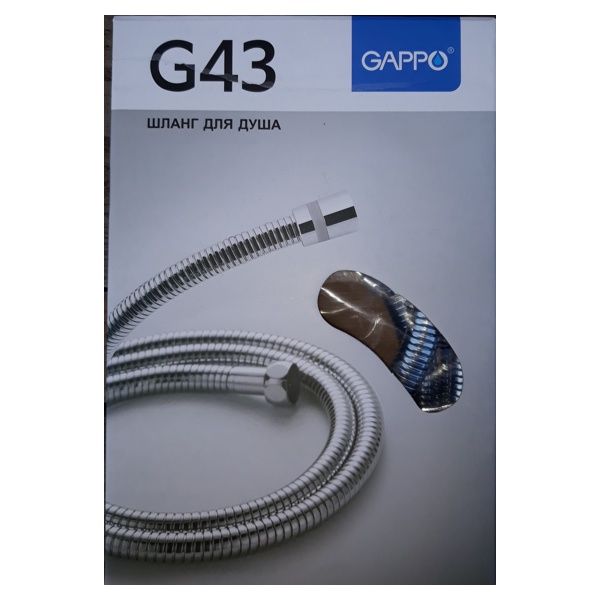 Шланг для душа Gappo G43 (Imp/Imp),(150см),(хром) фото-4