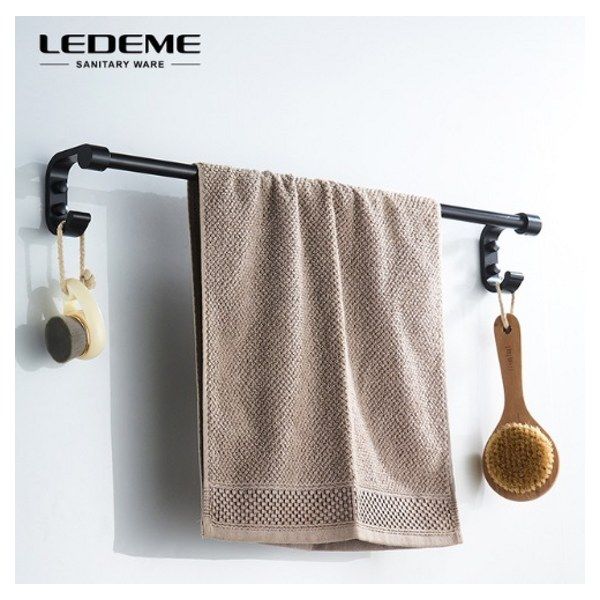 Держатель полотенца планка одинарная Ledeme L5501