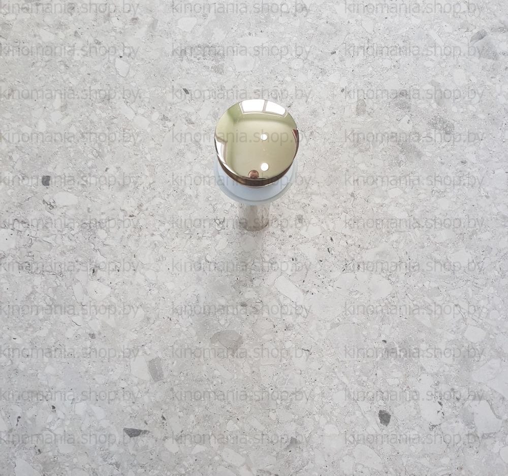 Донный клапан для умывальника с переливом и удлинителем Savol S-XS001B (золото) фото-3