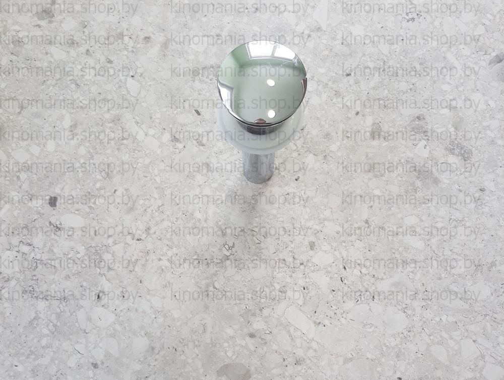Донный клапан для умывальника с переливом и удлинителем Savol S-XS001 (хром) фото-4