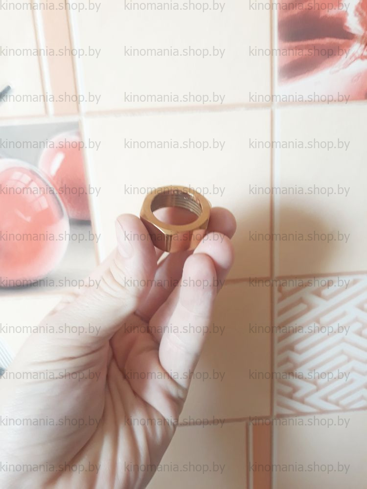 Гайки крепежные для смесителя для ванны Vitovt Red Gold (красное золото, F3/4") фото-3