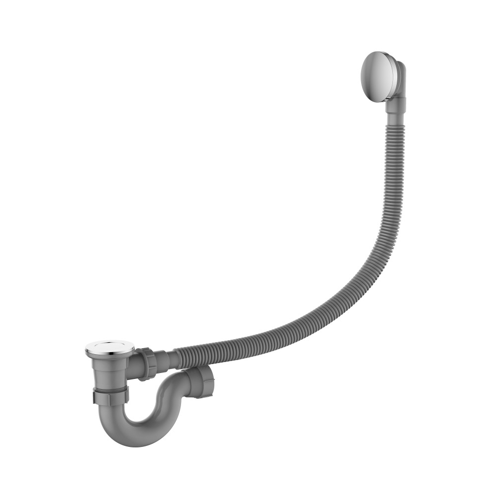 Сифоны для ванны (обвязки) Ledeme L84-1 (автомат) и L84-2 (полуавтомат)