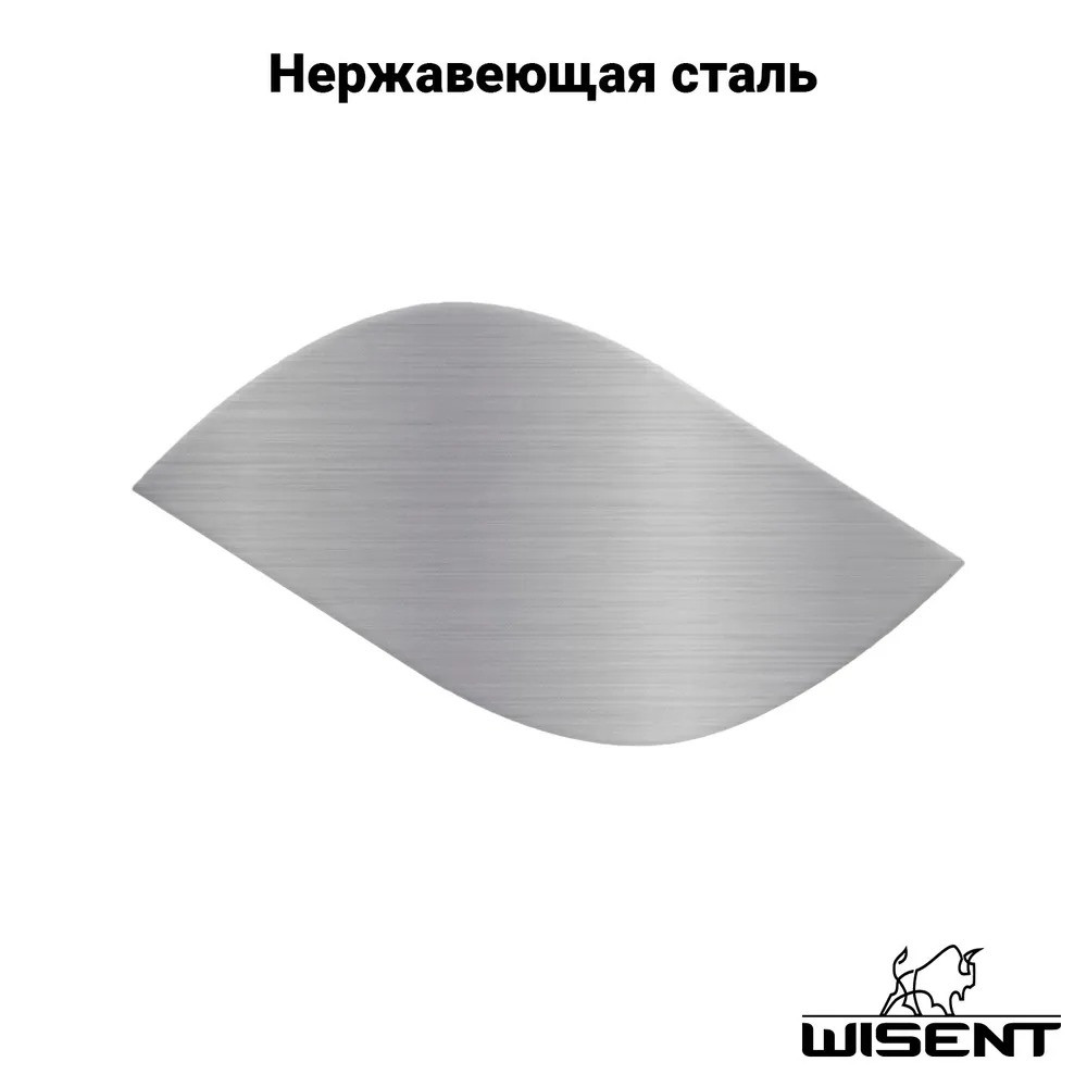 Мойка кухонная Wisent W35050 (сифон W02+ дозатор WW405A) фото-6