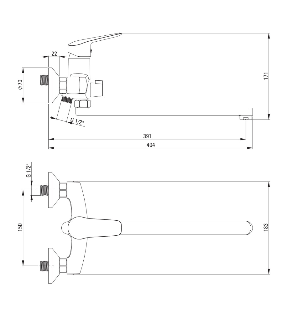 Смеситель для ванны Deante Boro BMO 057M (BMO_057M)(с шлангом,лейкой) фото-3