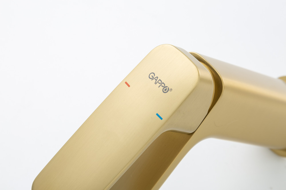 Смеситель для умывальника Gappo G1028-3 фото-6