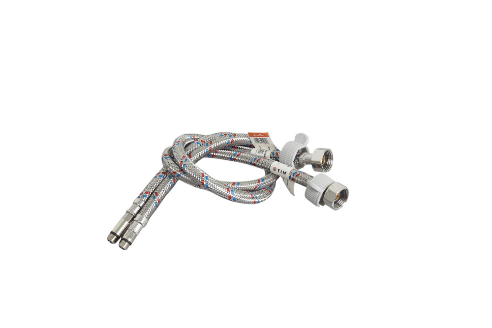 Гибкая подводка для смесителя TIM C28-200 (200см,20bar,100°С) - фото1