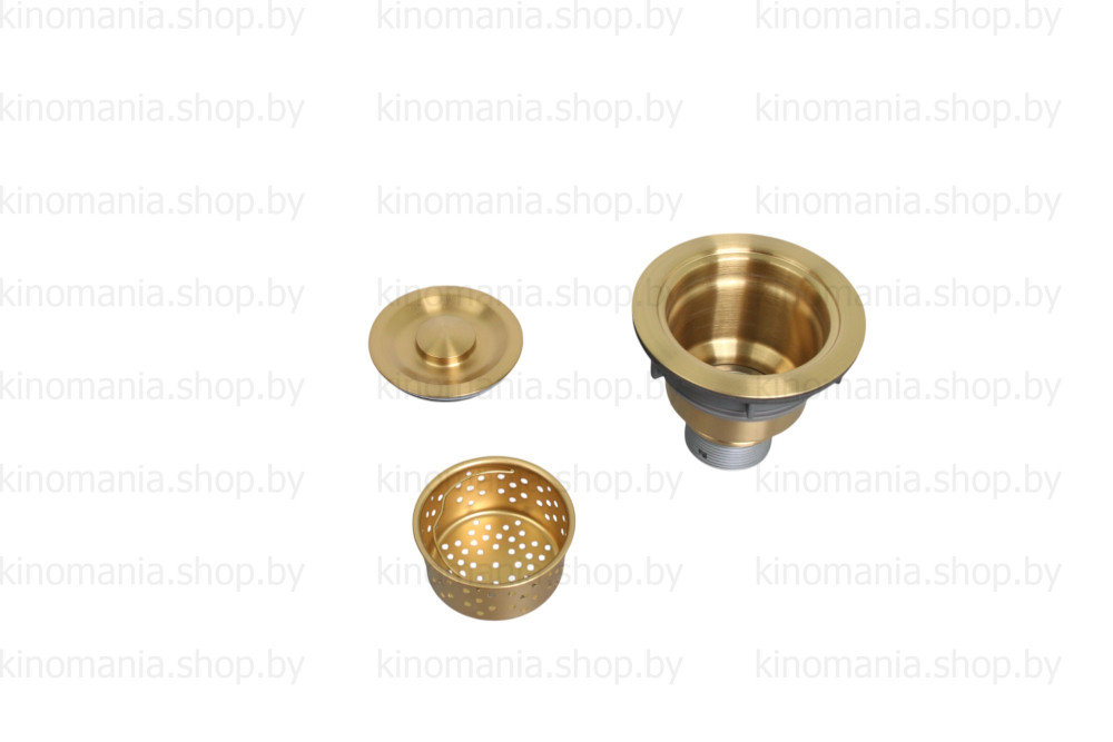 Сифон для кухонной мойки WISENT W02-114G - фото2 Сифон для кухонной мойки WISENT W02-114G - фото2