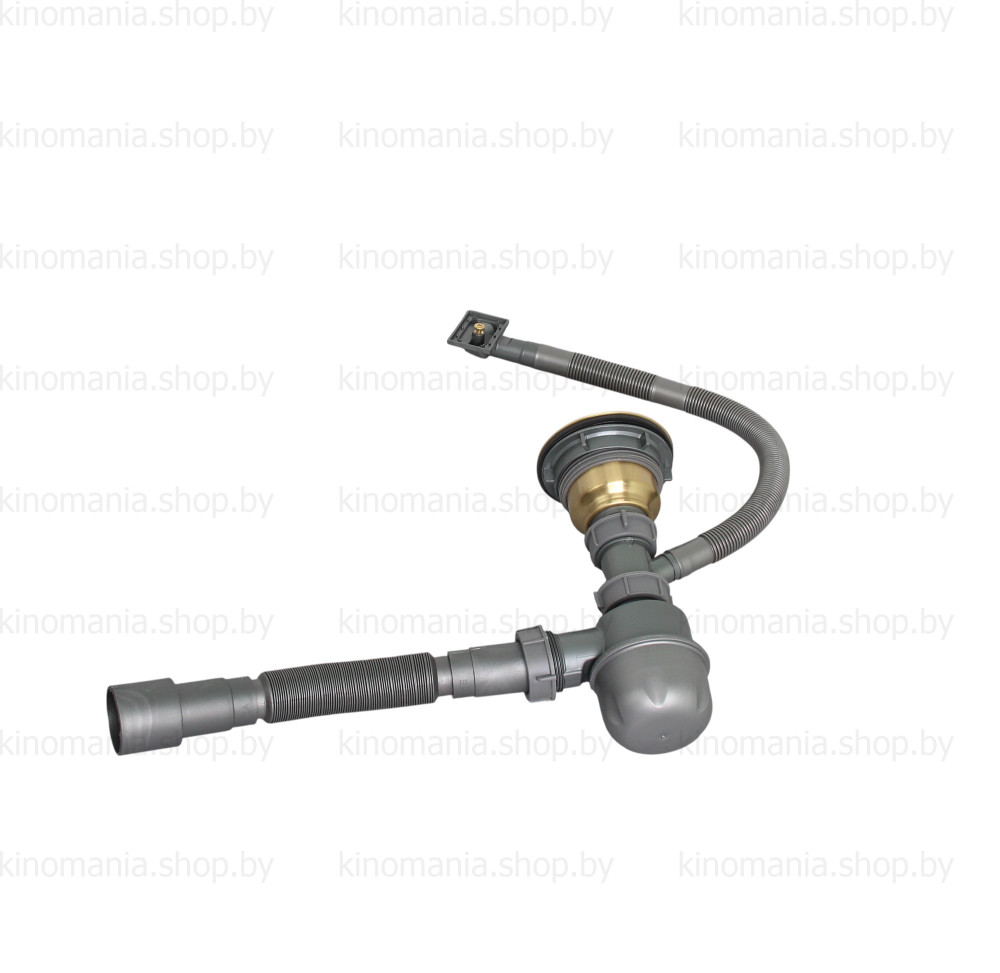 Сифон для кухонной мойки WISENT W02-114G фото-9