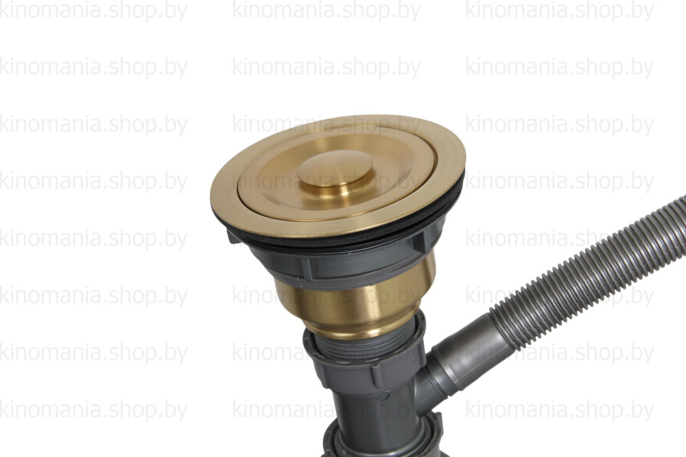 Сифон для кухонной мойки WISENT W02-114G фото-8