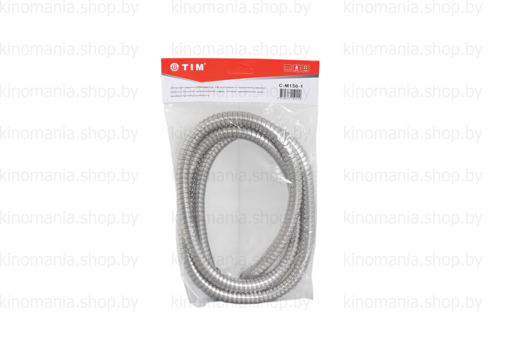 Шланг для душа TIM C-M150-1 (1/2",imp/imp,EPDM,150см,10bar, 60°C) фото-6