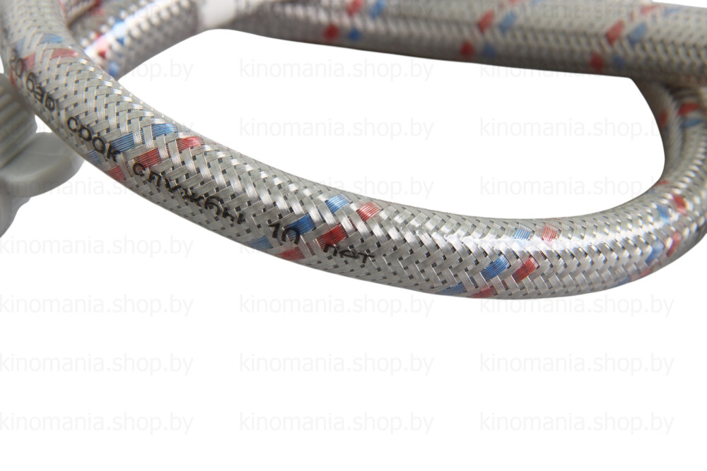 Гибкая подводка для воды TIM C66-5 (50см,1/2",Г/Г,EPDM,нерж.+полимер.,10(20)bar,95°,1шт.) фото-5 Гибкая подводка для воды TIM C66-5 (50см,1/2",Г/Г,EPDM,нерж.+полимер.,10(20)bar,95°,1шт.) фото-5