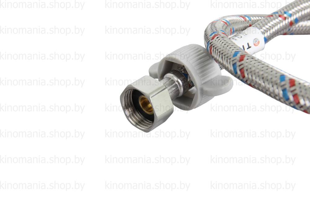 Гибкая подводка для воды TIM C26-5 (50см, Г1/2"-Г1/2",20bar,100°С) фото-5