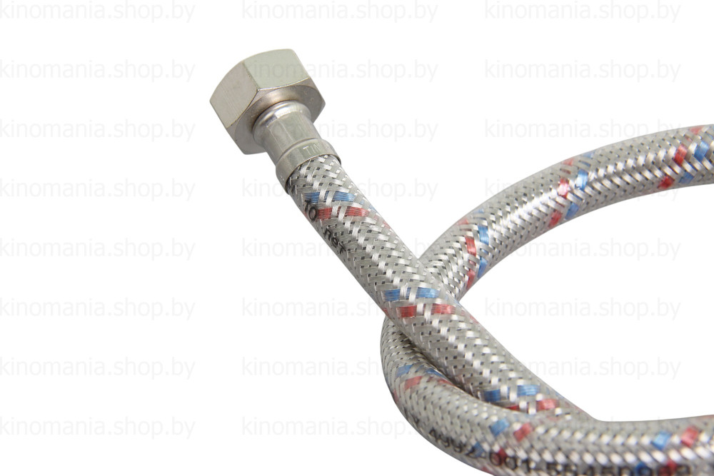 Гибкая подводка для воды TIM C66-6 (60см,1/2",Г/Г,EPDM,нерж.+полимер.,10(20)bar,95°,1шт.) фото-8 Гибкая подводка для воды TIM C66-6 (60см,1/2",Г/Г,EPDM,нерж.+полимер.,10(20)bar,95°,1шт.) фото-8