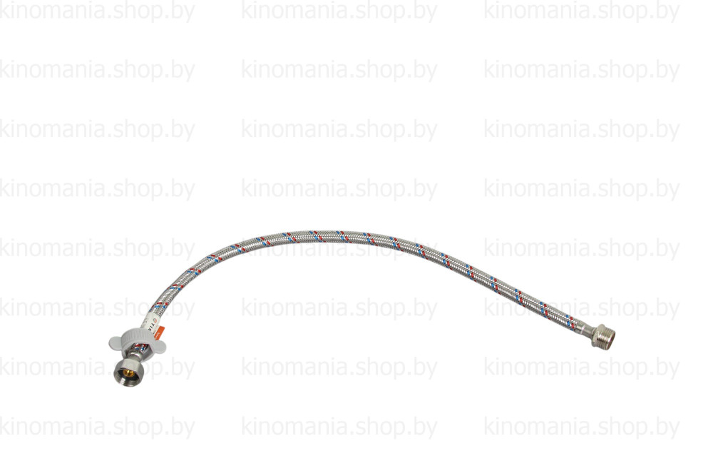 Гибкая подводка для воды TIM C27-6 (60см,Г1/2"-Ш1/2",20bar,100°С) фото-6