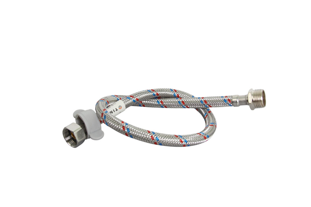 Гибкая подводка для воды TIM C27-30 (300см,Г1/2"-Ш1/2",20bar,100°С) - фото1