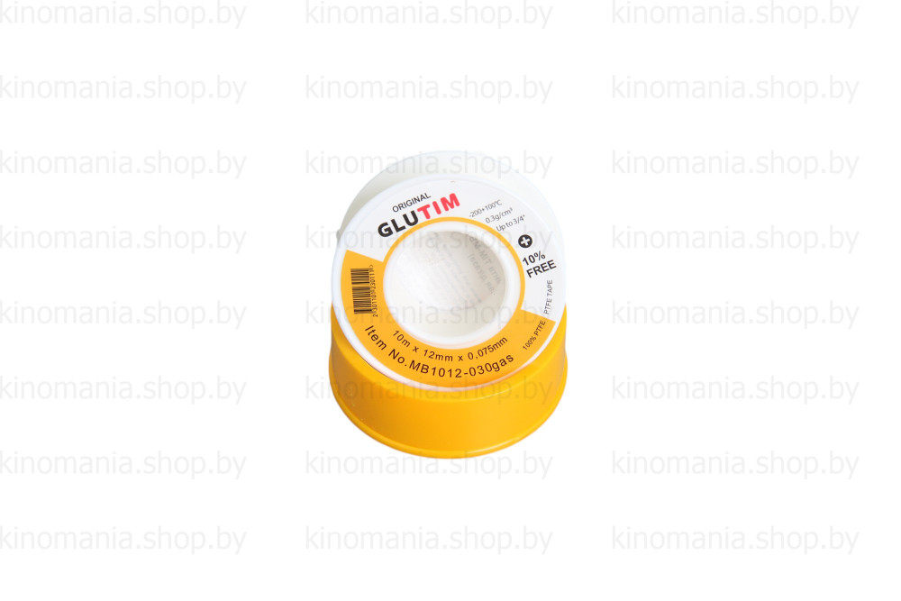 Фумлента для газа TIM MB1012-030gas (12мм*0,075мм*10м;0,3г/см3;до3/4";-200°C+100°C) фото-3