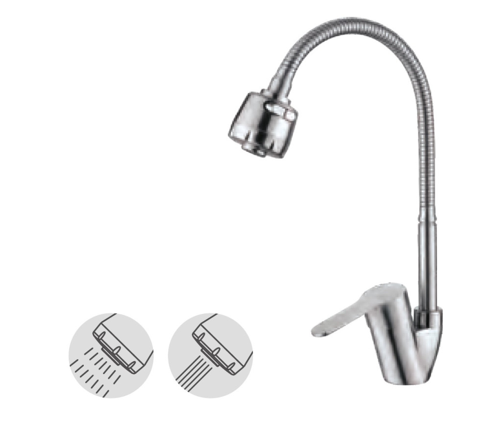 Смеситель для мойки Ledeme L74303 фото-4