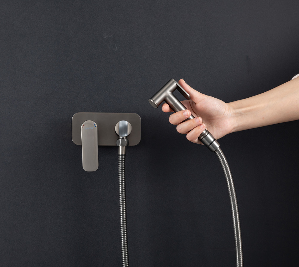 Смеситель встраиваемый гигиенический Gappo G7248-92 фото-5