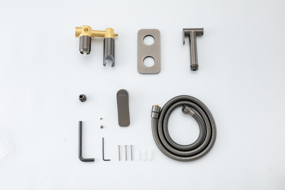 Смеситель встраиваемый гигиенический Gappo G7248-92 фото-10