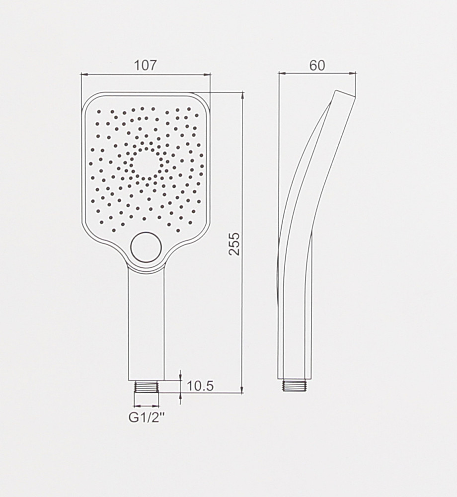 Лейка для душа Ledeme M001B фото-3