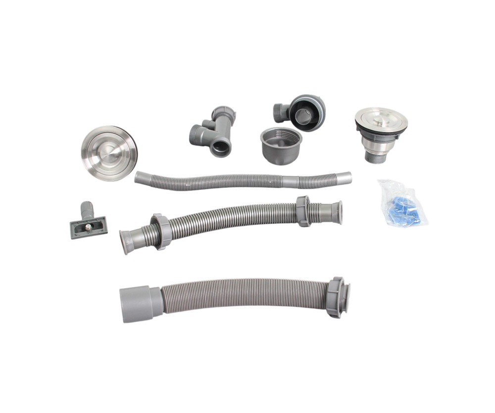 Сифон для кухонной мойки WISENT W02-2-114 фото-10