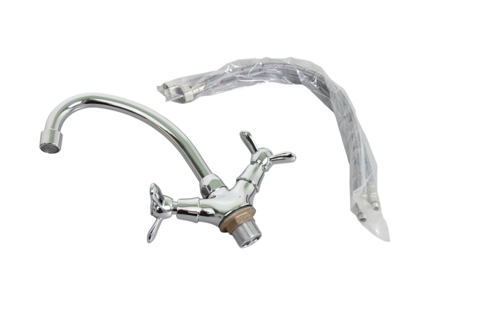 Смеситель для кухни Ledeme L4112-2 фото-10