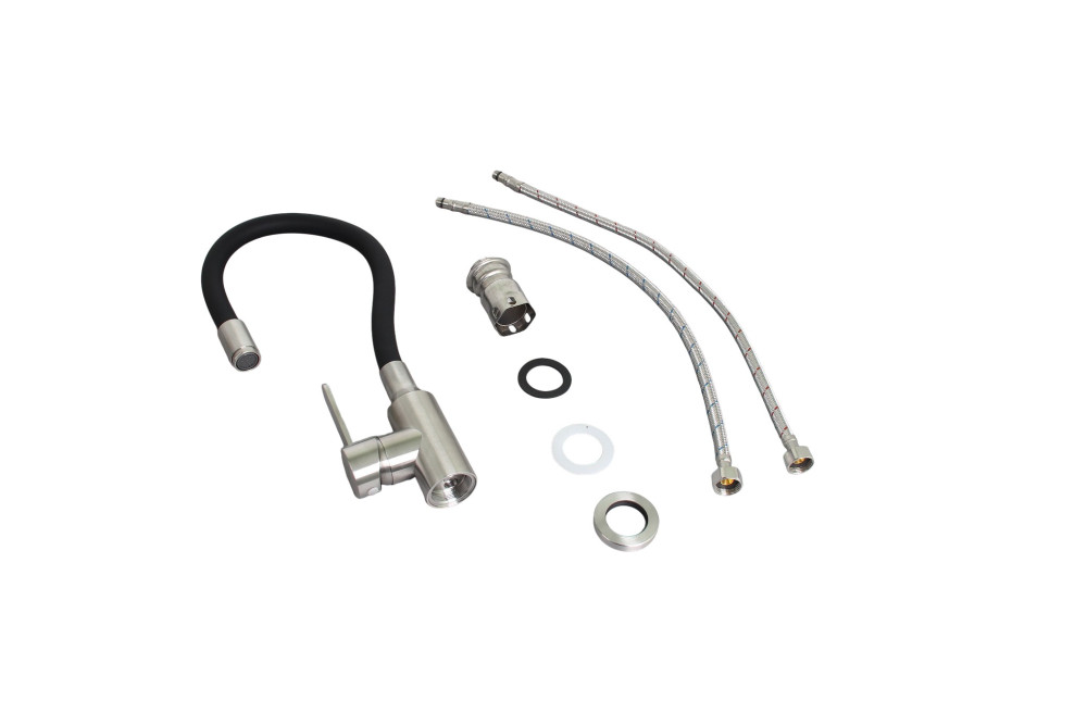 Смеситель для кухни Ledeme L74004-2 фото-9