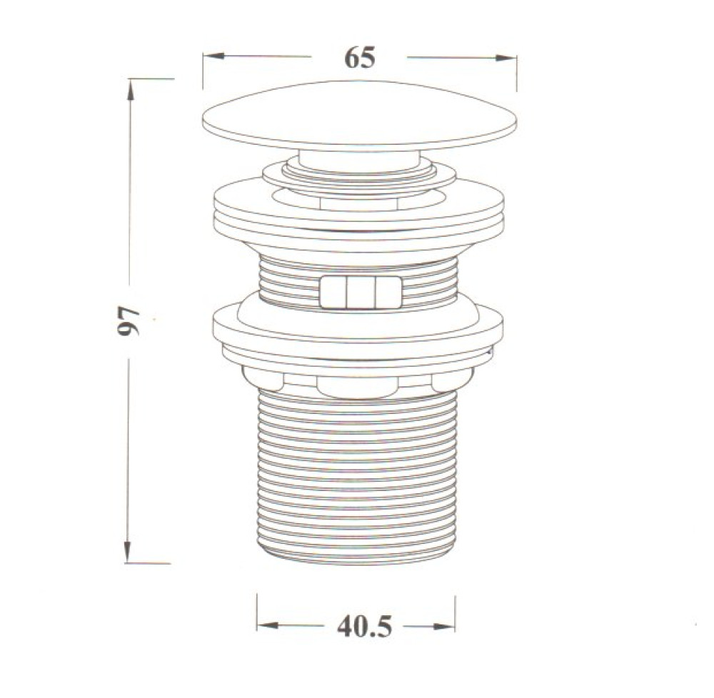 Донный клапан Ledeme L65-1 фото-7