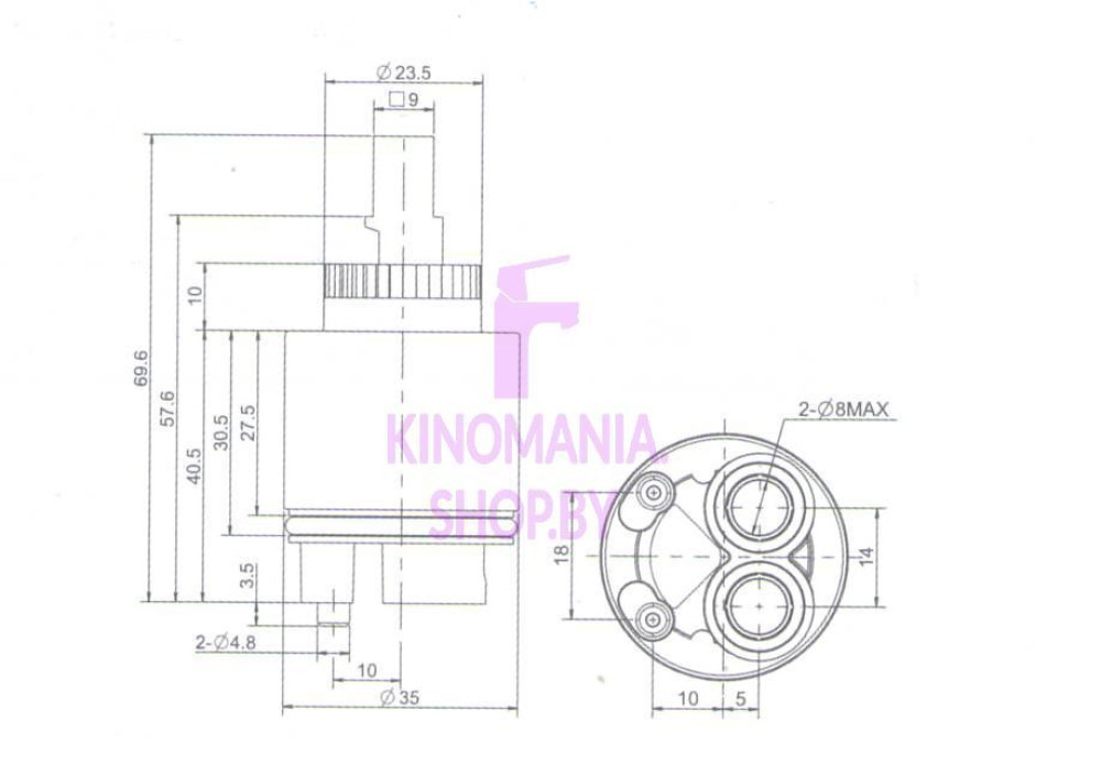Картридж для смесителя Raglo R500.351 (R500.351-1,2026) фото-3