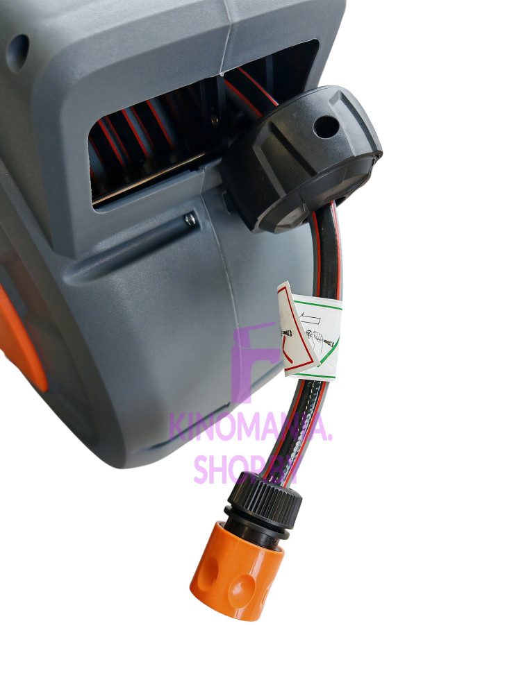 Автоматическая катушка для садового шланга Gerhans K55101-25 фото-8