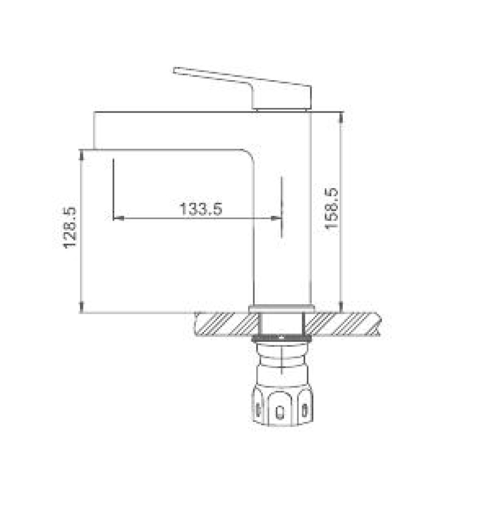 Смеситель для умывальника Gappo G1099-30 фото-5