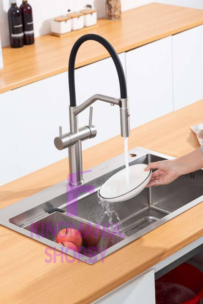 Смеситель для кухни Gappo G4399-85 фото-10