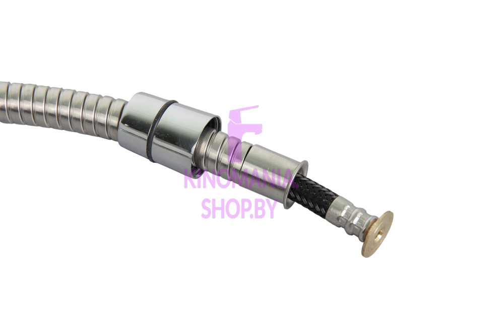 Шланг для душа Ledeme L46-10 (хром,1,0м;Imp/Imp) фото-6