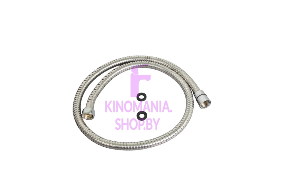Шланг для душа Ledeme L46-10 (хром,1,0м;Imp/Imp) фото-4