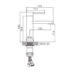 Смеситель для умывальника Ledeme L71021 фото-3 Смеситель для умывальника Ledeme L71021 фото-3