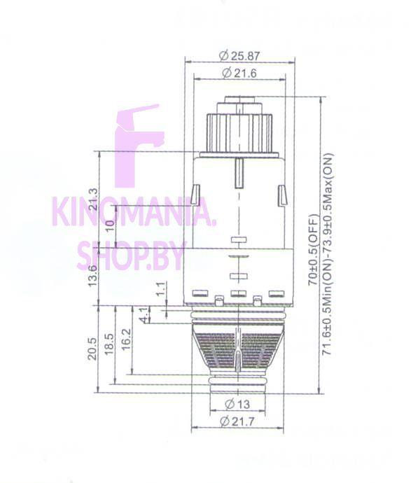 Картридж термостатический для смесителя Raglo R501.528 фото-3 Картридж термостатический для смесителя Raglo R501.528 фото-3