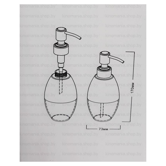 Дозатор для жидкого мыла Ledeme L422-27 - фото2