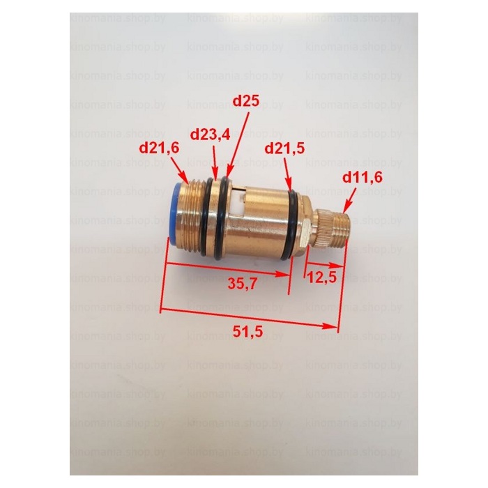 Кран-букса для смесителей с носом-переключателем режимов FX33 (Ledeme L3140,L3170)  - фото2