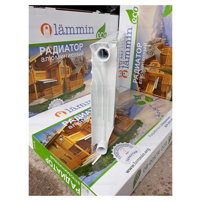 Радиатор биметаллический Lammin ECO BM 500-80-10 фото-3