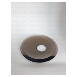 Чашка-тарелка для каскадного смесителя (коричневая, прозрачная) - фото
