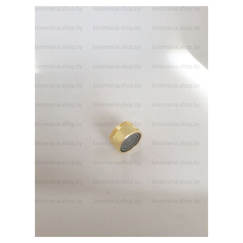 Аэратор для смесителя Ledeme L74-G (цвет золото,наруж. резьба,диаметр 24мм, с прокладкой) фото-3