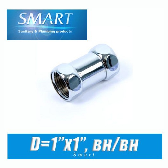 Комплект прямых американок SMART D1"x1" вн/вн г/г (SMART 730SCH1010) - фото1