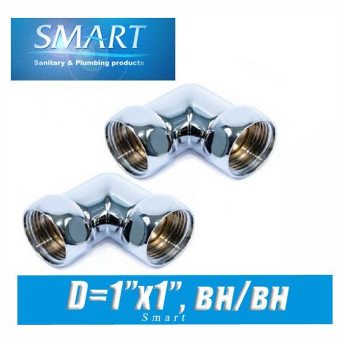 Комплект угловых американок SMART D1"x1" вн/вн г/г (SMART 740SCH1010)