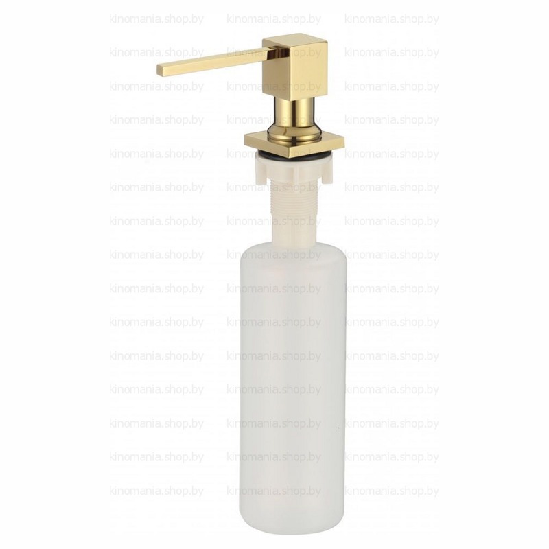 Дозатор для жидкого мыла врезной Savol S-ZY002B (380мл,латунь,золото) - фото1