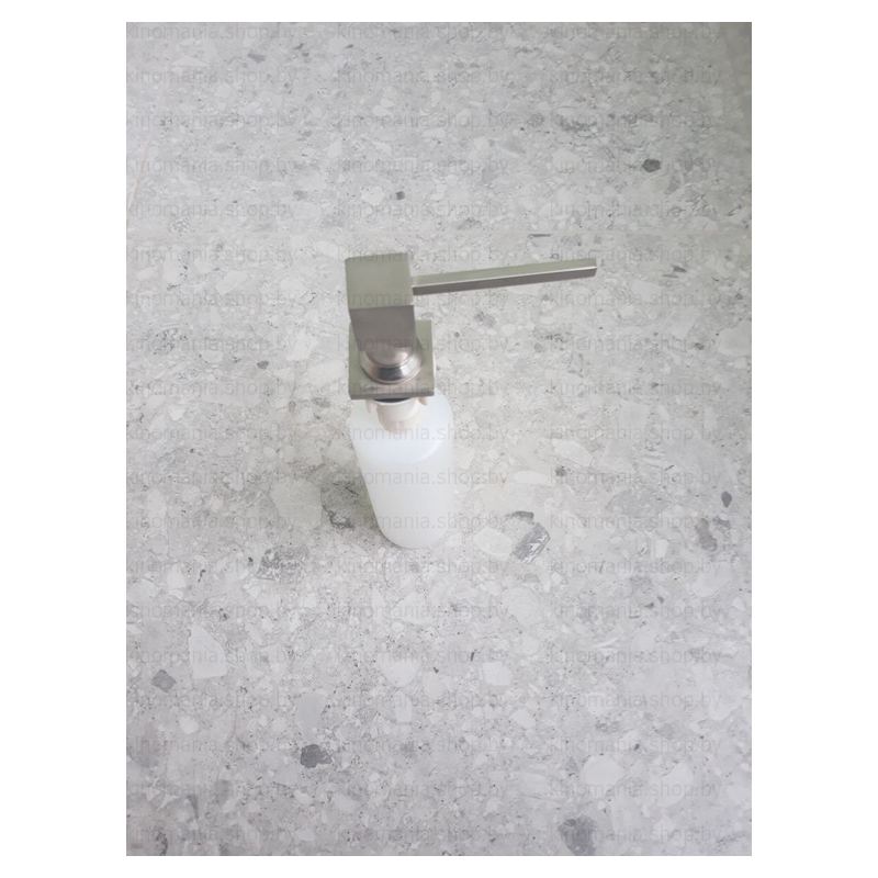 Дозатор для жидкого мыла врезной Savol S-ZY002L (380мл,латунь,сатин) фото-4